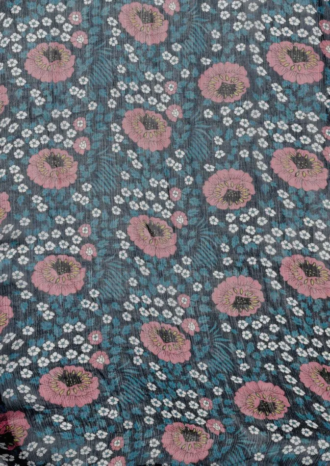 Dresses Shop Natalie Martin COCO MAXI Vintage Flowers Indigo