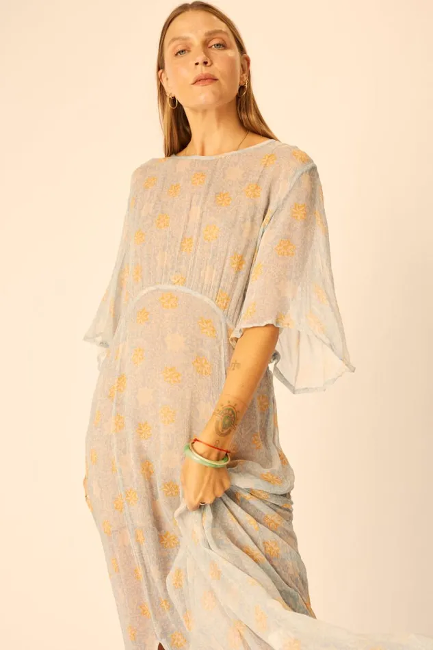 Dresses Shop Natalie Martin LILY DRESS Snowflake Tangerine