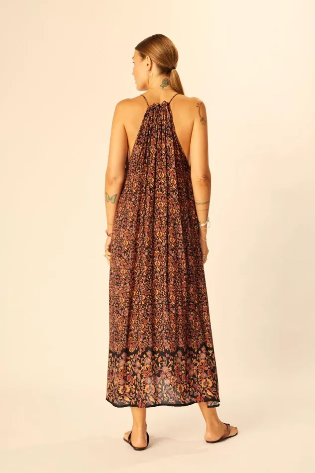Dresses Shop Natalie Martin MARLIEN DRESS Petite Fleur Noire
