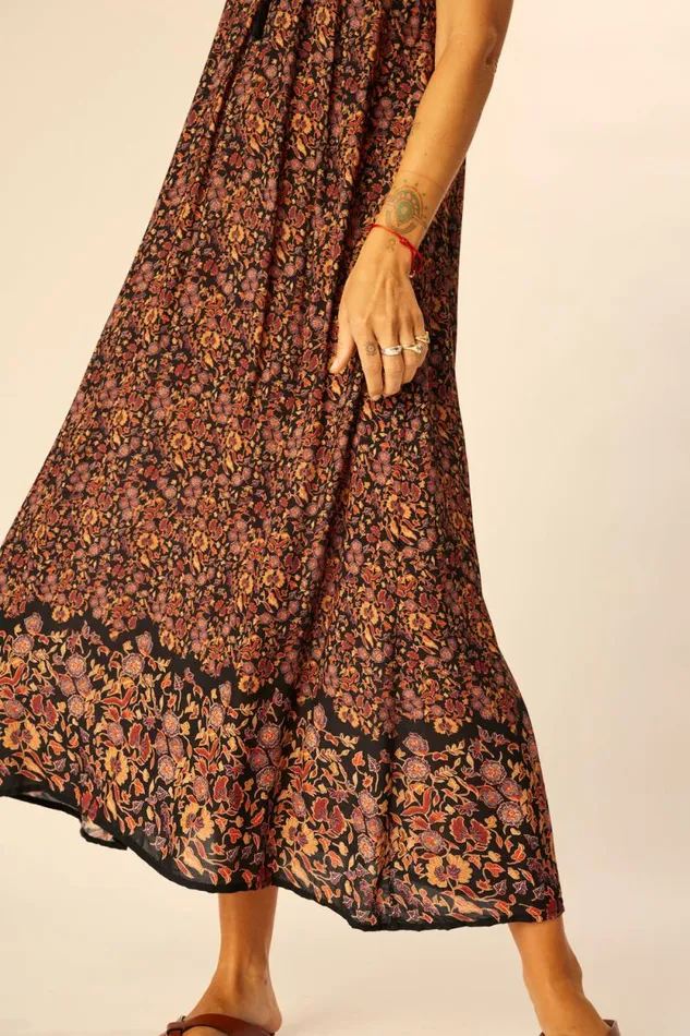 Dresses Shop Natalie Martin MARLIEN DRESS Petite Fleur Noire
