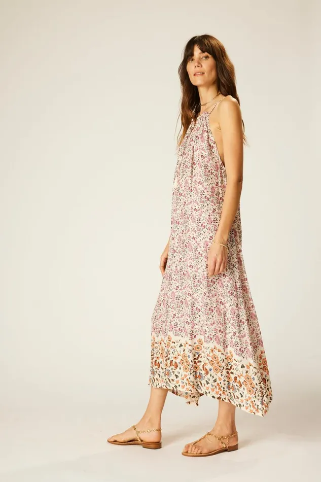 Dresses Shop Natalie Martin MARLIEN DRESS Petite Fleur Rose