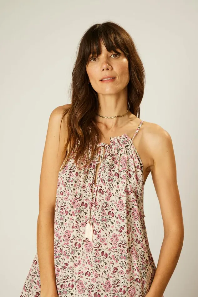 Dresses Shop Natalie Martin MARLIEN DRESS Petite Fleur Rose