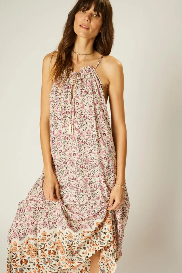 Dresses Shop Natalie Martin MARLIEN DRESS Petite Fleur Rose