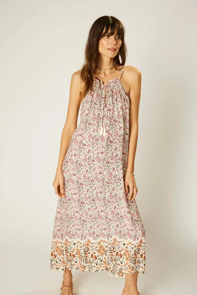 Dresses Shop Natalie Martin MARLIEN DRESS Petite Fleur Rose