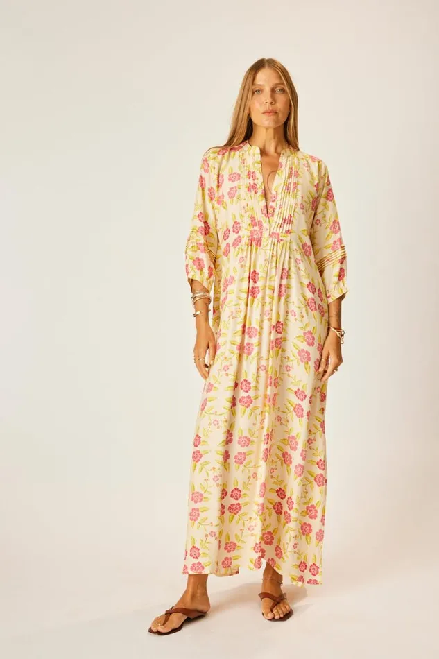 Dresses Shop Natalie Martin SAMMIE MAXI Prairie Dusty Crimson