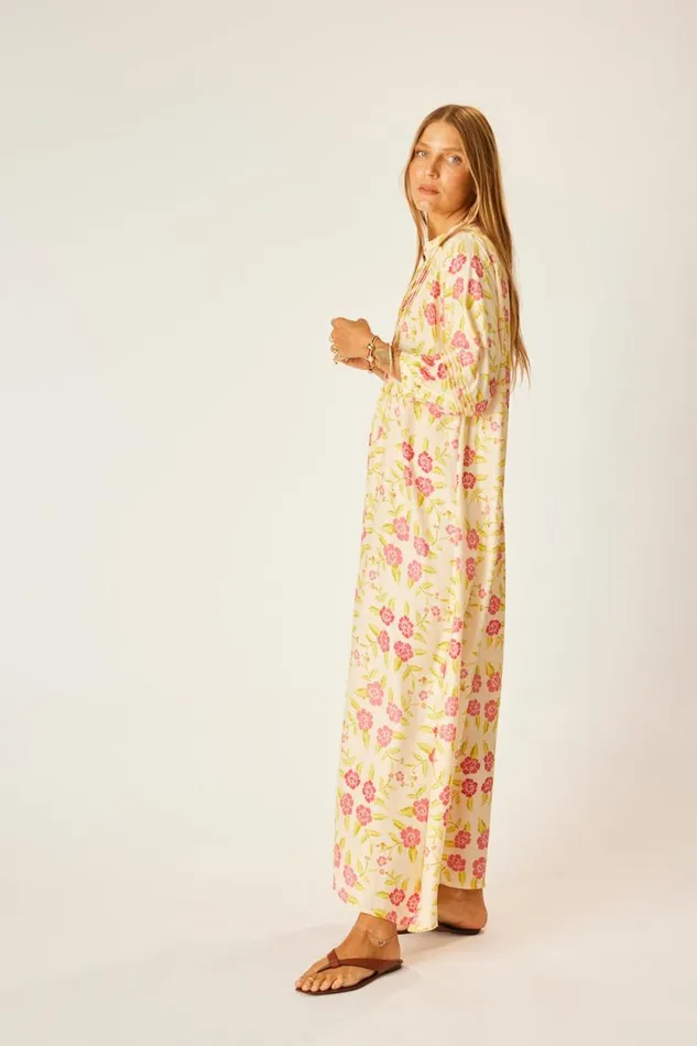 Dresses Shop Natalie Martin SAMMIE MAXI Prairie Dusty Crimson