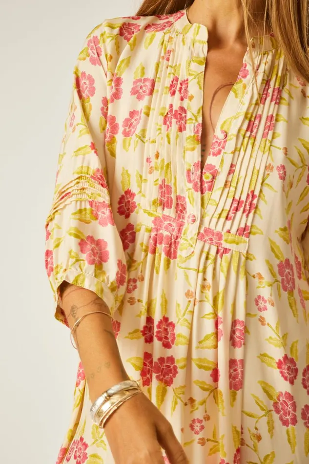 Dresses Shop Natalie Martin SAMMIE MAXI Prairie Dusty Crimson