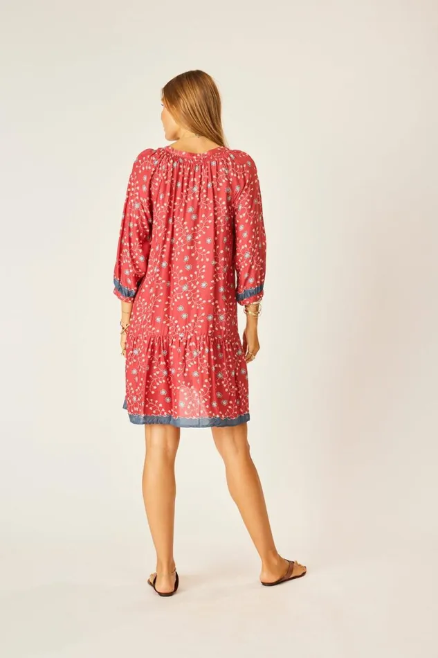 Dresses Shop Natalie Martin STEVIE DRESS Pinwheel Barn Red
