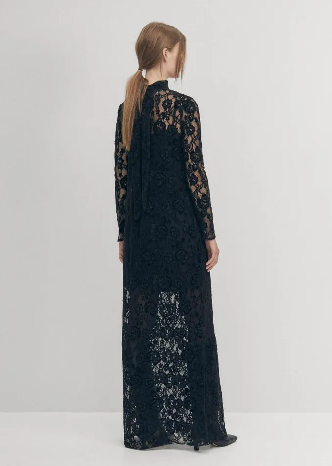 Dresses Women ALOHAS Tiban Lace Black Dress