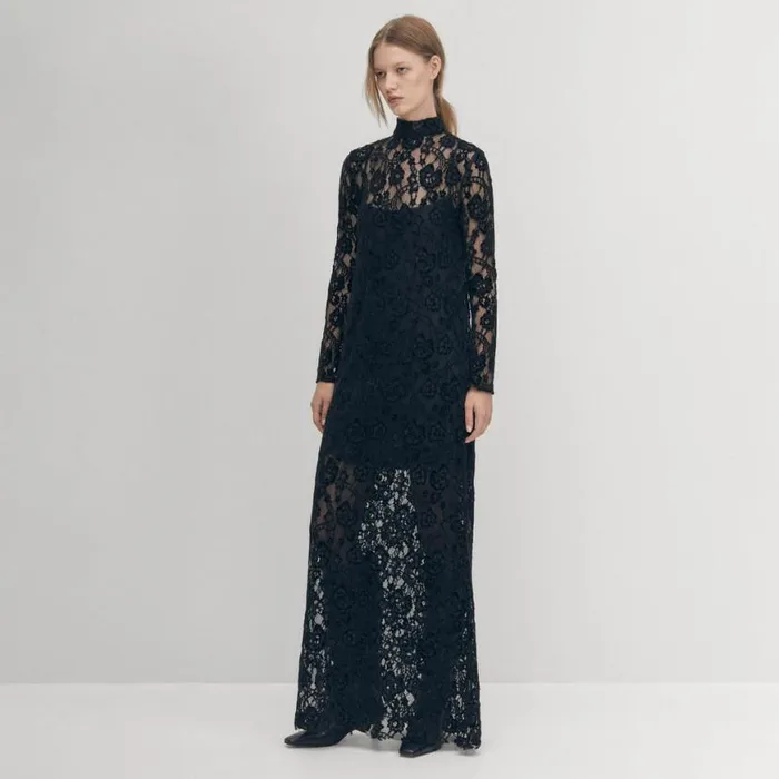 Dresses Women ALOHAS Tiban Lace Black Dress