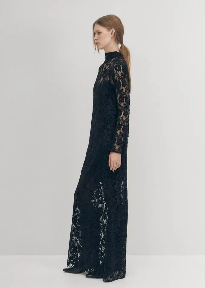 Dresses Women ALOHAS Tiban Lace Black Dress