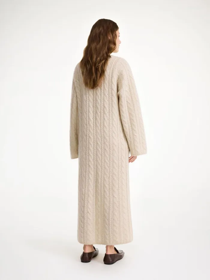 Dresses Women By Malene Birger Lovella Maxi Dress Oyster Gray Dresses Women By Malene Birger Lovella Maxi Dress Oyster Gray
