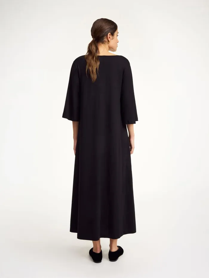 Dresses Women By Malene Birger Yalia Maxi Dress Black Dresses Women By Malene Birger Yalia Maxi Dress Black
