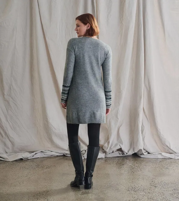 Dresses Women Hatley Sadie Sweater Dress 8211 Charcoal Heather