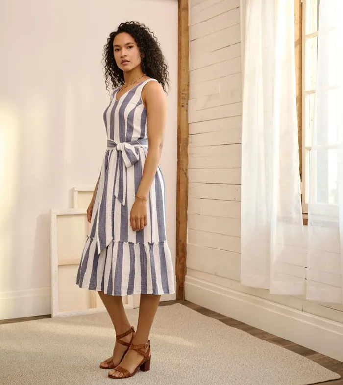 Dresses Women Hatley Sydney Midi Dress 8211 Summer Stripes
