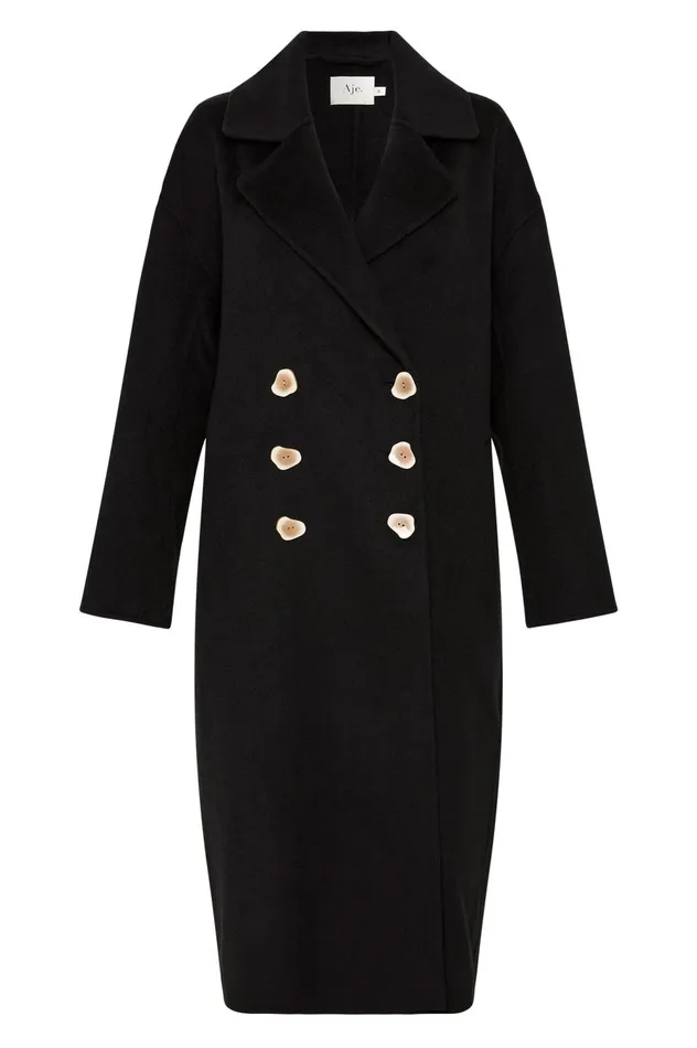 Encircled Coat Black Women Aje Blazers Jackets 038 Coats