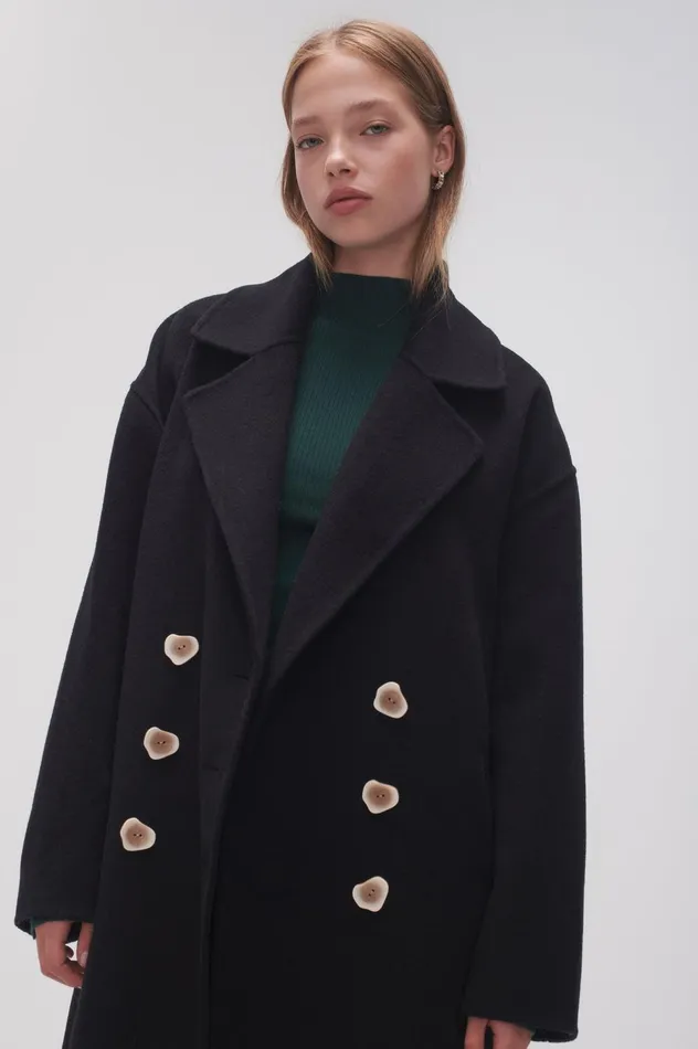 Encircled Coat Black Women Aje Blazers Jackets 038 Coats