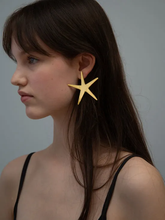 Esther Star Earrings Gold Jewelry Lisa Says Gah Women
