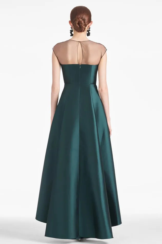 Evening Women Sachin and Babi Blakely Gown 8211 Forest Green