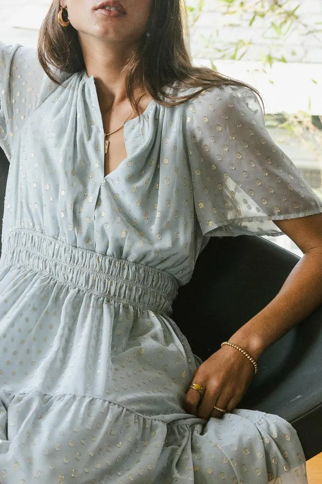 Fiona Maxi Dress In Blue Blue Women Bohme Dresses