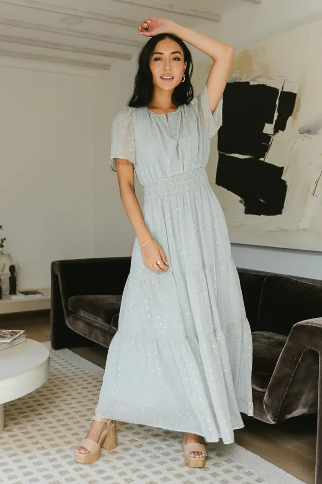 Fiona Maxi Dress In Blue Blue Women Bohme Dresses