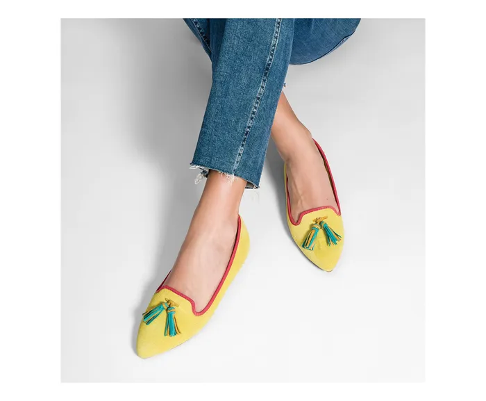 Flats and SlipOns Women Hush Puppies Sadie Tassel SlipOn Vapor Grey Suede Flats and SlipOns Women Hush Puppies Sadie Tassel SlipOn Vapor Grey Suede