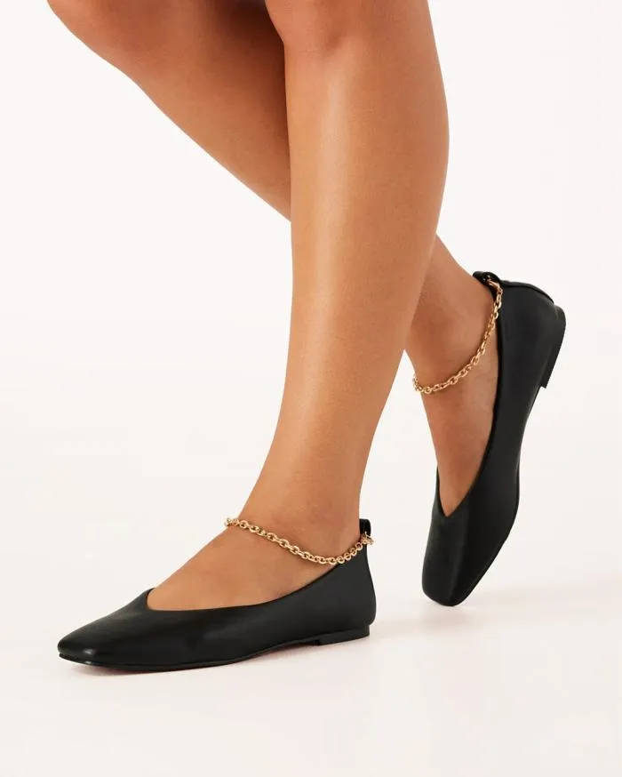 Flats Billini Ballet Flats LEANNA BLACK