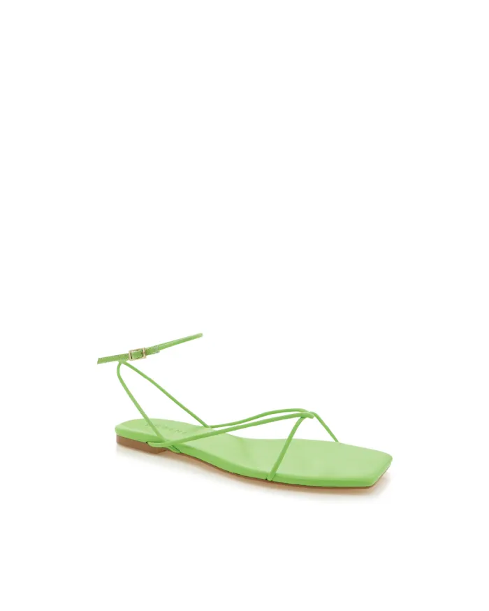 Flats Billini Sandals and Slides IRELYN LIME
