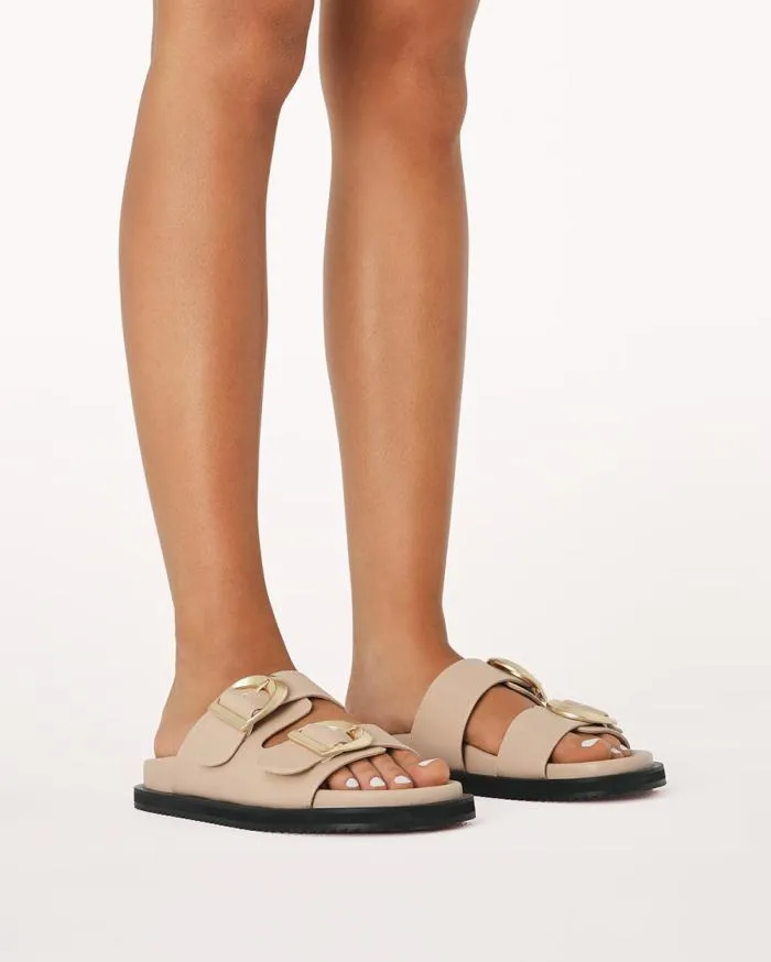Flats Billini Sandals and Slides TAYO CASHEW