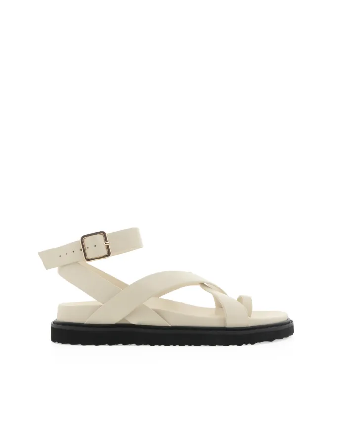 Flats Billini Sandals and Slides ZINNIA BONE