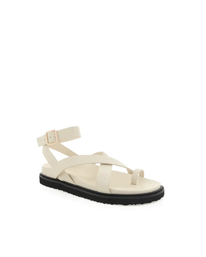 Flats Billini Sandals and Slides ZINNIA BONE