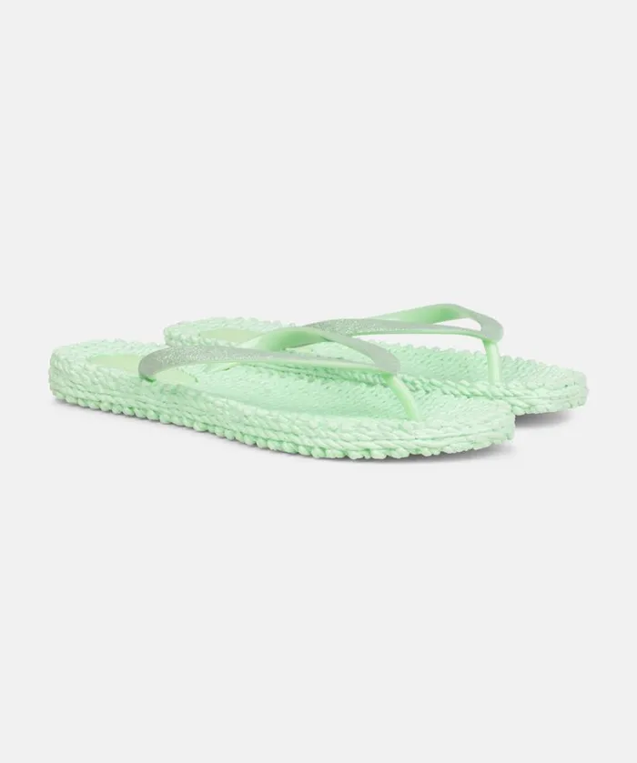 Flip Flop With Glitter 8211 Dusty Agua Shoes Ilse Jacobsen Flip Flops