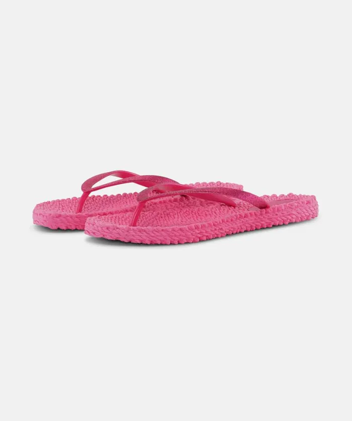 Flip Flop With Glitter 8211 Magenta Shoes Ilse Jacobsen Flip Flops