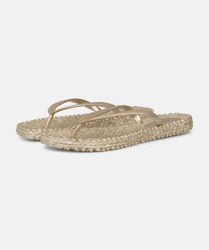 Flip Flop With Glitter 8211 Platin Shoes Ilse Jacobsen Flip Flops