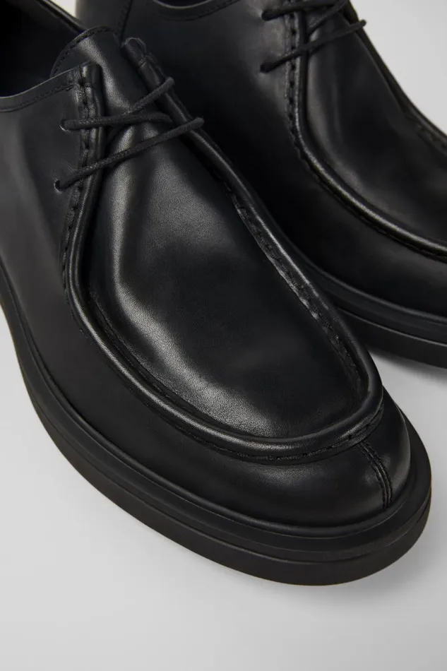 Formal Shoes Men Camper Black Leather Shoes