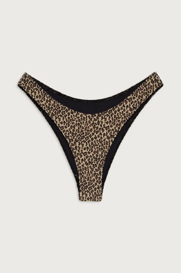 Frankies Bikinis Bikinis Women Dove Classic Bikini Bottom Baby Leopard