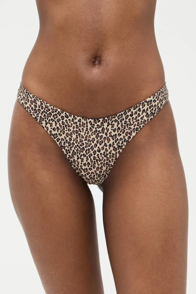 Frankies Bikinis Bikinis Women Dove Classic Bikini Bottom Baby Leopard