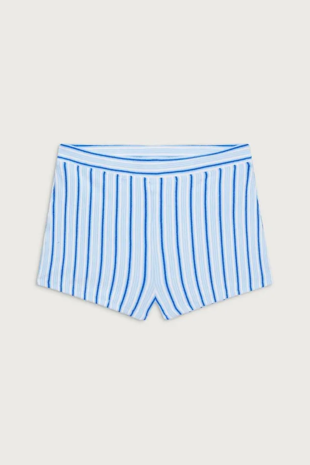 Frankies Bikinis Bikinis Women X DJERF AVENUE Rufus Boy Short Seaside Stripe