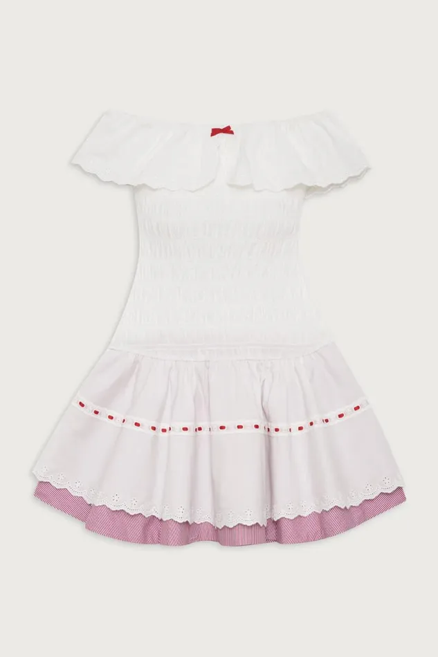 Frankies Bikinis Dresses Women Derby Mini Dress Peppermint