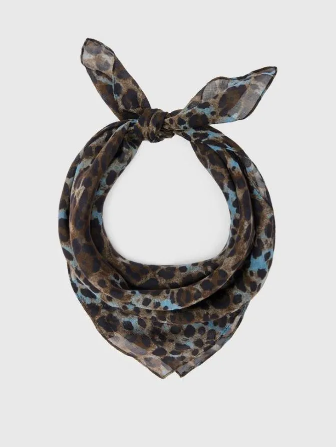 FRERET BANDANA Dk Steel Htr Accessories John Varvatos Scarves