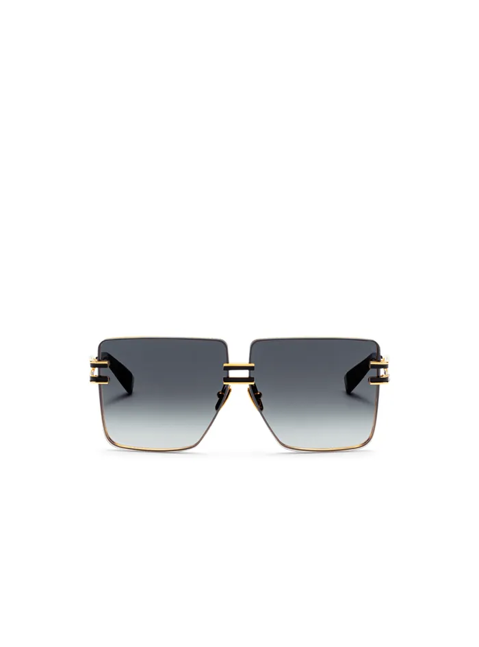 Gendarme Sunglasses Black WomenMen Balmain Eyewear