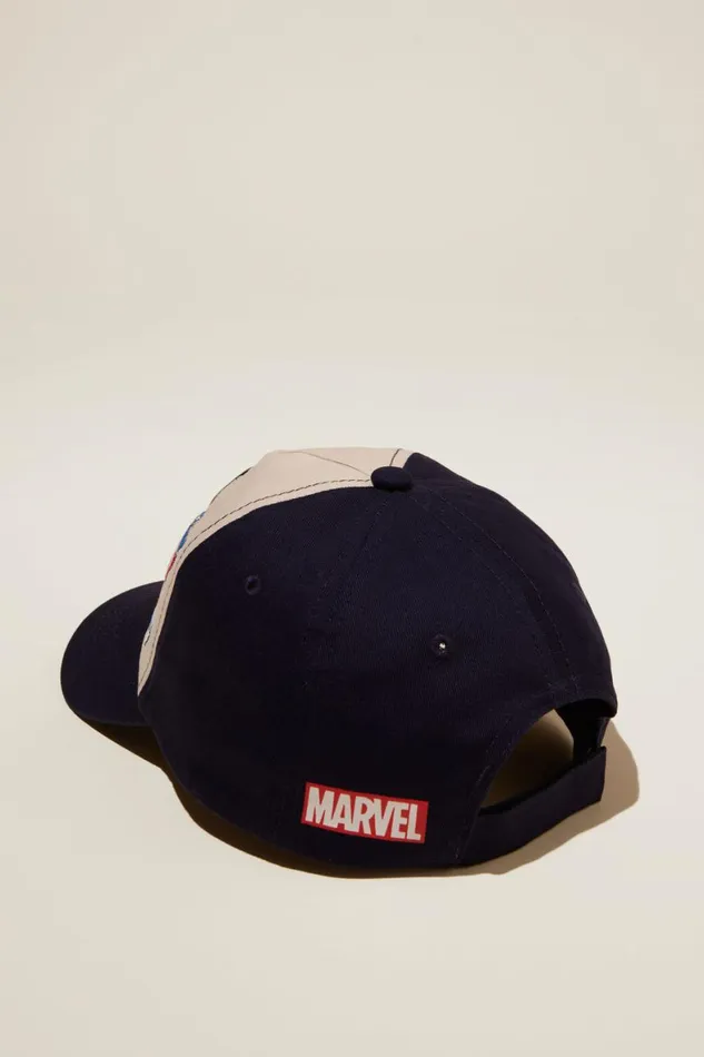 Girls 214Boys 214 Hats and Beanies Cotton On Licensed Cap Lcn Mar Avengersin The Navy