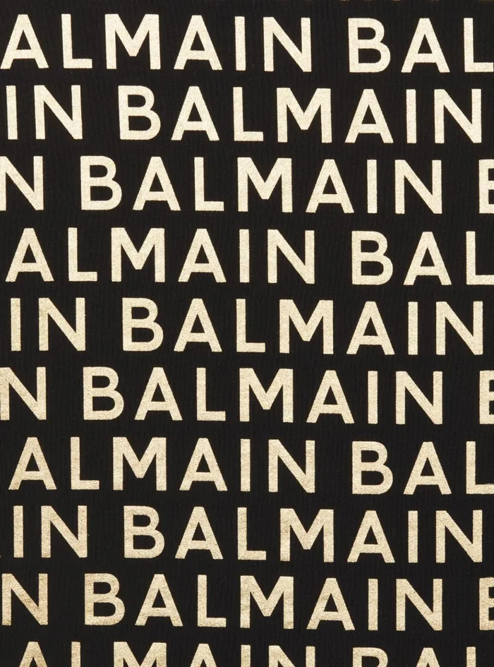 Golden Tshirt Gold Kids Balmain