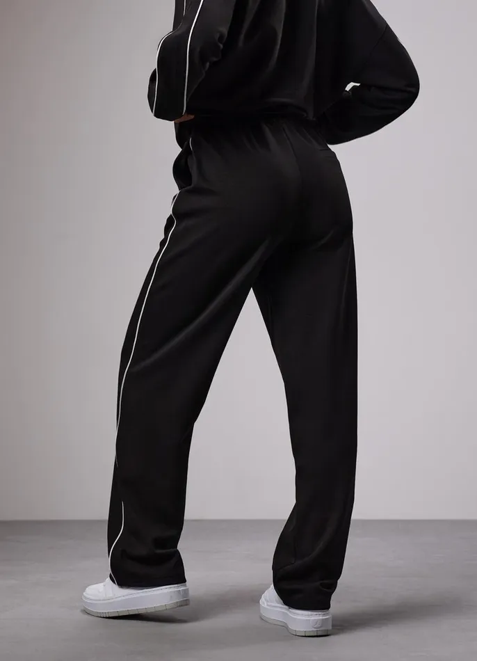Gym King CoOrds Women GKW Sports Luxe Track Pants 8211 Black