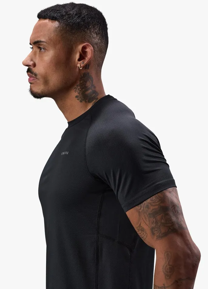Gym King Gymwear Men Energy Linear Tee 8211 Black