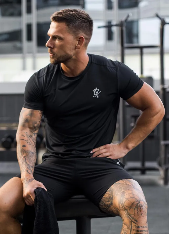 Gym King Gymwear Men Energy Tee 8211 Black