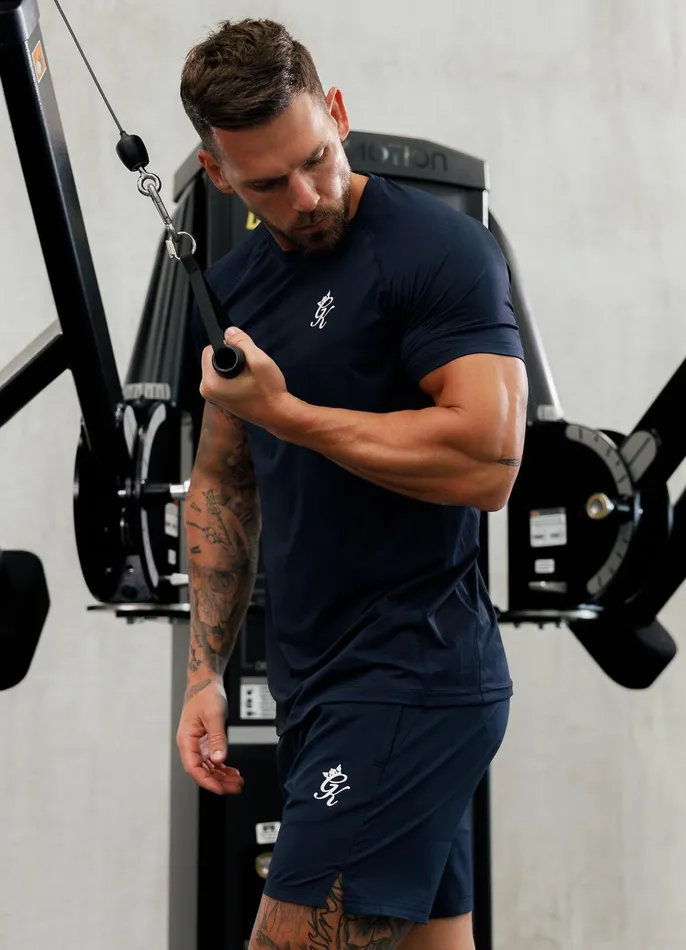 Gym King Gymwear Men Energy Tee 8211 Navy