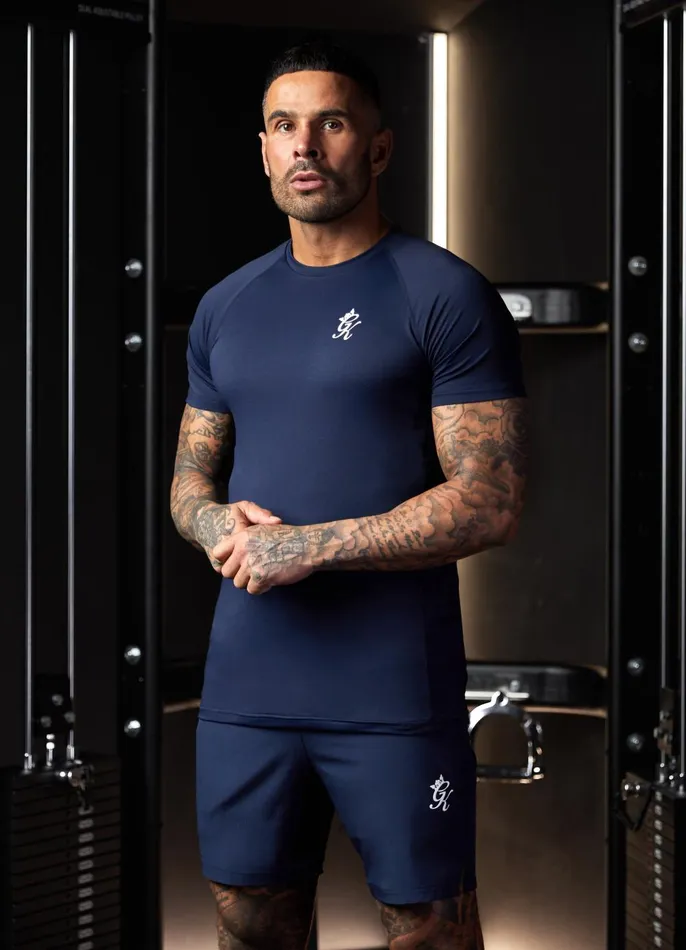 Gym King Gymwear Men Energy Tee 8211 Navy