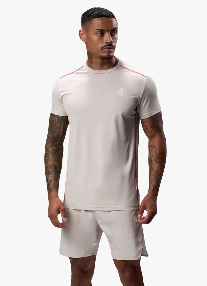 Gym King Gymwear Men Flex Tee 8211 Clay