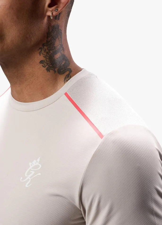 Gym King Gymwear Men Flex Tee 8211 Clay